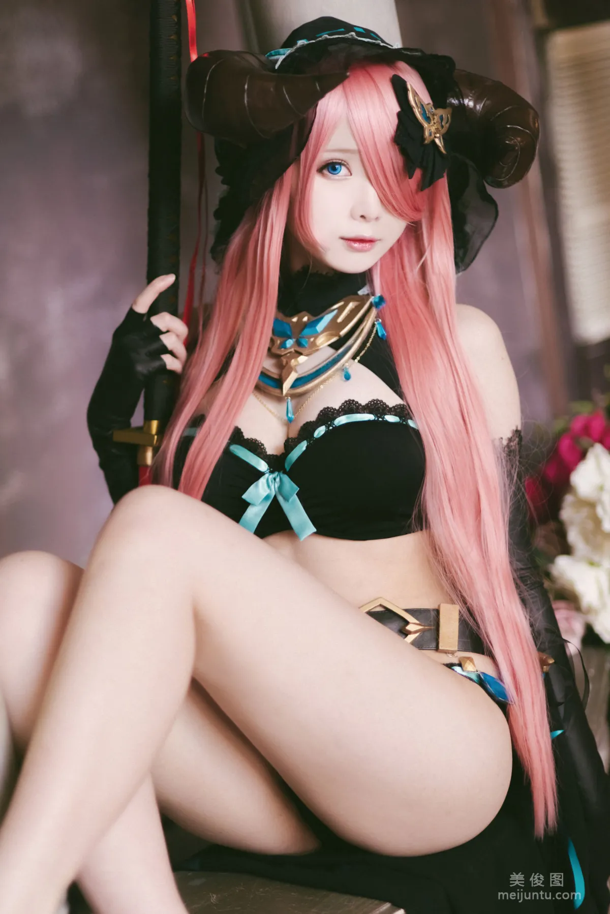 [網紅COSER] 微博妹紙霜月shimo - 碧藍幻想 娜爾梅亞 31