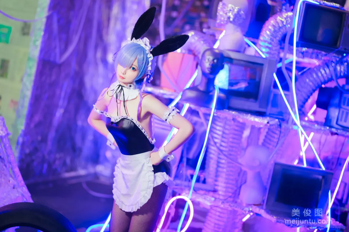 [網紅COSER] 動漫博主封疆疆v - 蕾姆兔女郎 3