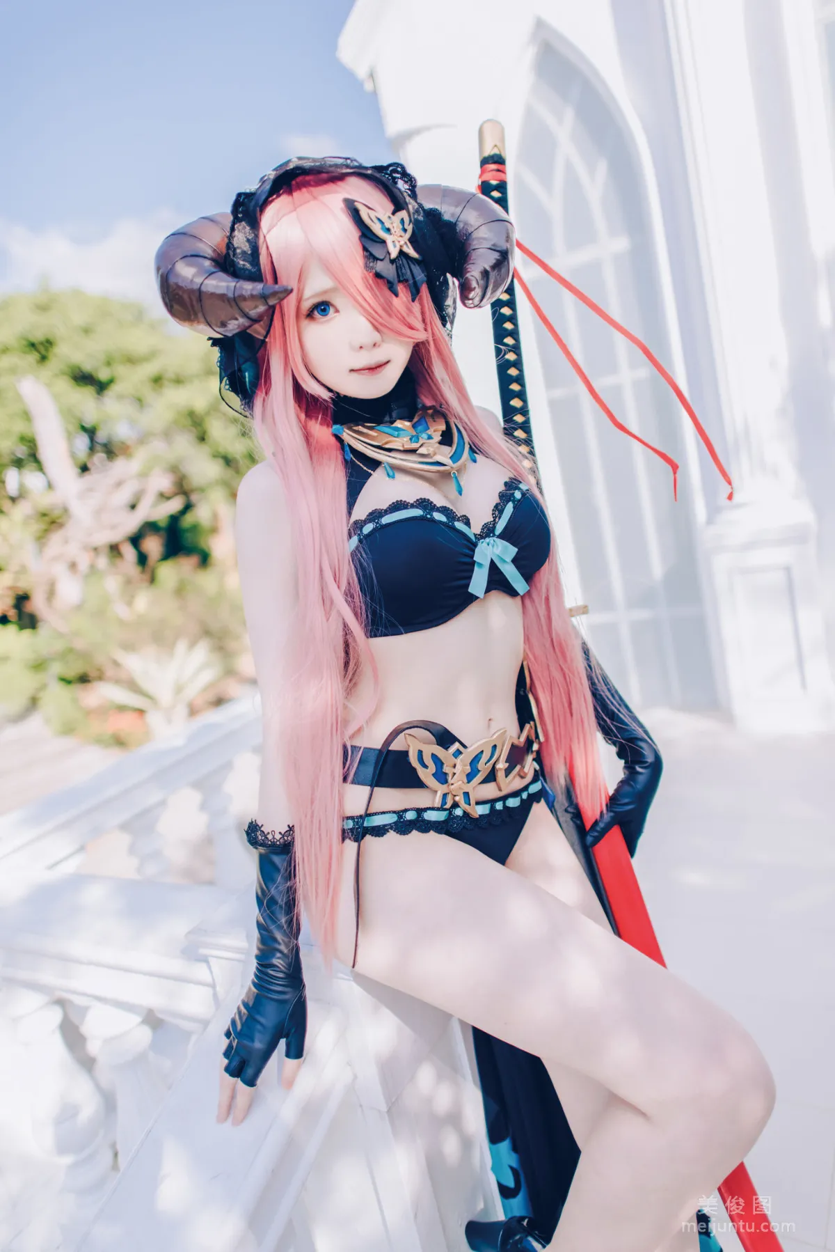 [網紅COSER] 微博妹紙霜月shimo - 碧藍幻想 娜爾梅亞 44