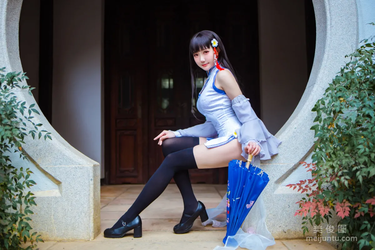 [網紅COSER寫真] Coser瓜希醬福利 - 碧藍航線 逸仙 16