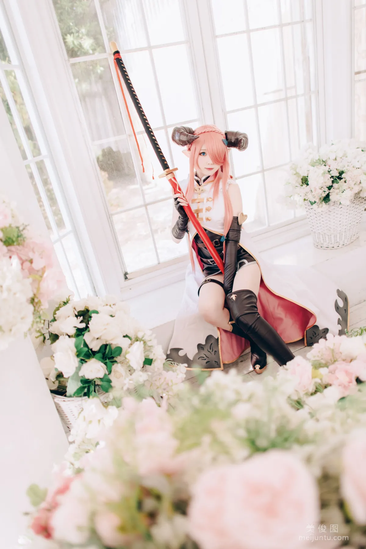 [網紅COSER] 微博妹紙霜月shimo - 碧藍幻想 娜爾梅亞 73