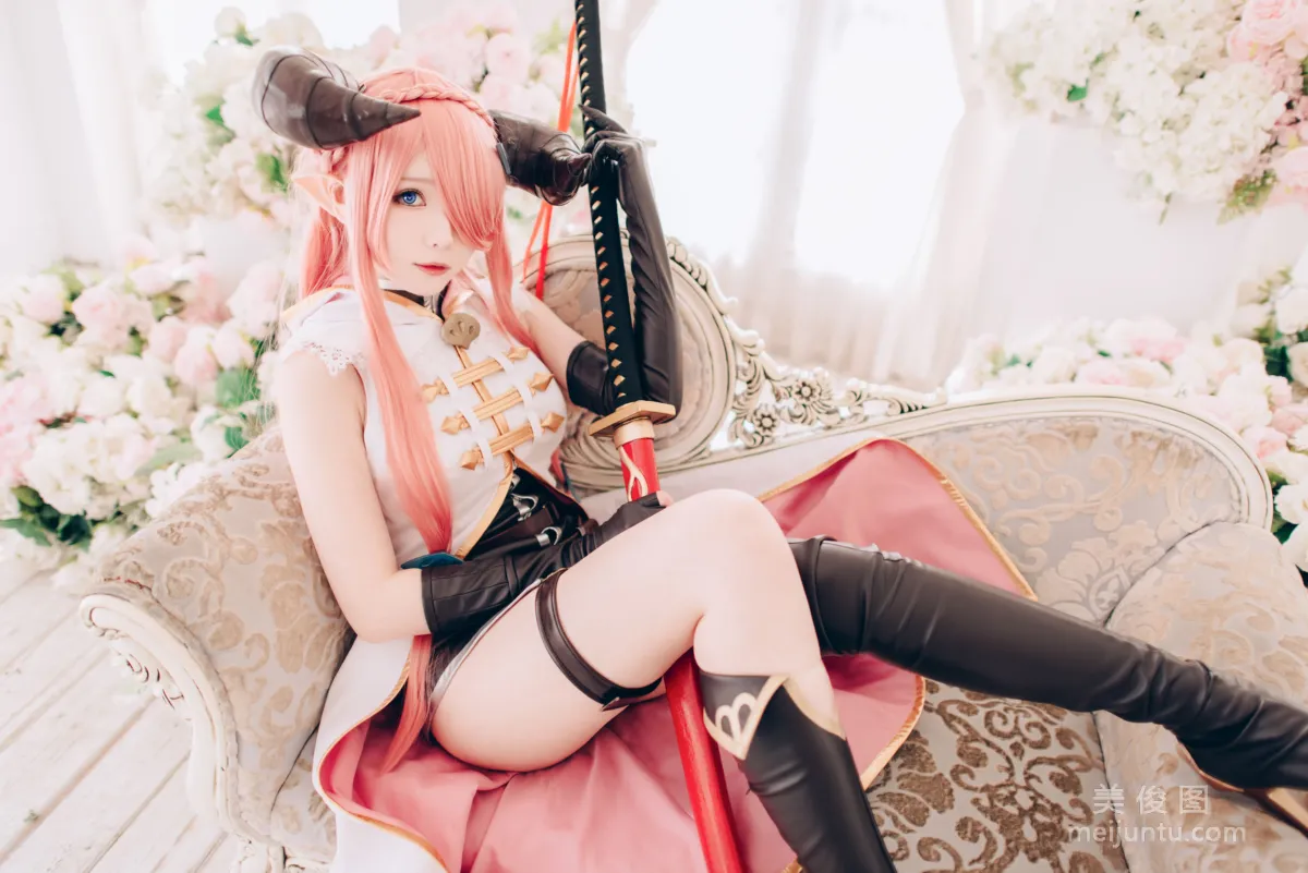 [網紅COSER] 微博妹紙霜月shimo - 碧藍幻想 娜爾梅亞 68