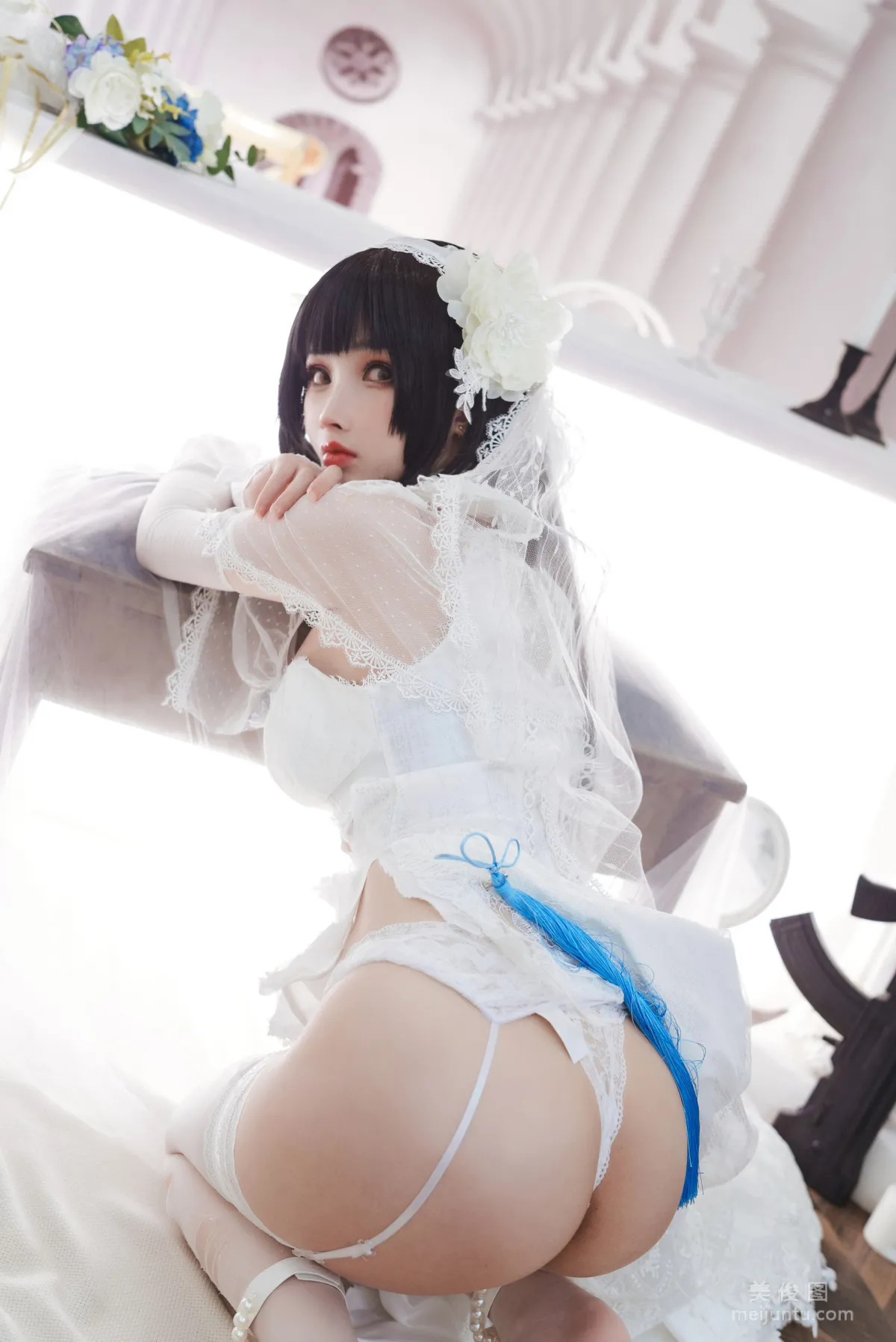 [網紅COSER] rioko涼涼子 - 95花嫁 寫真套圖 14
