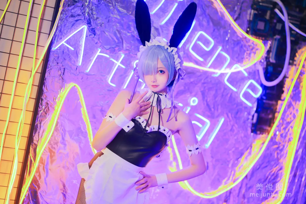 [網紅COSER] 動漫博主封疆疆v - 蕾姆兔女郎 14