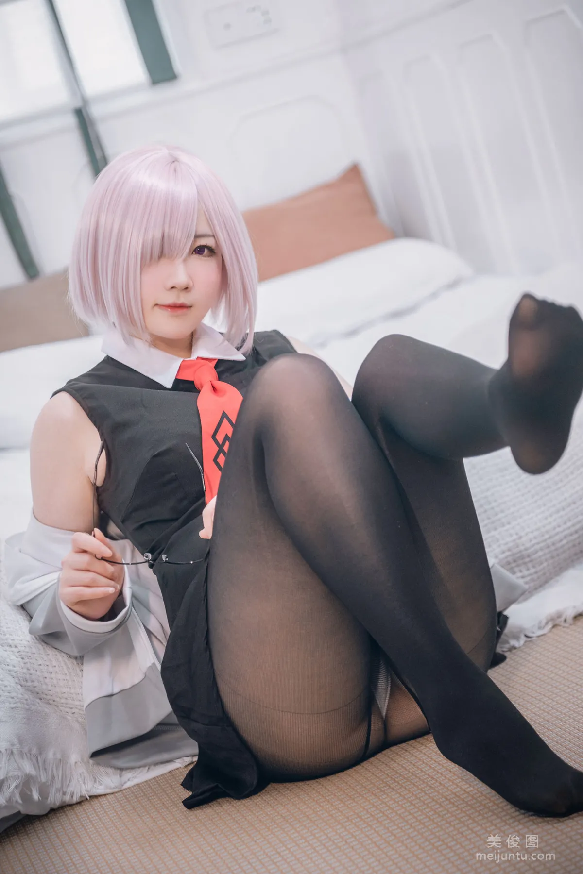 [網紅COSER] 微肉感萌妹是本末末 - 瑪修常服＆貓咪下着 10