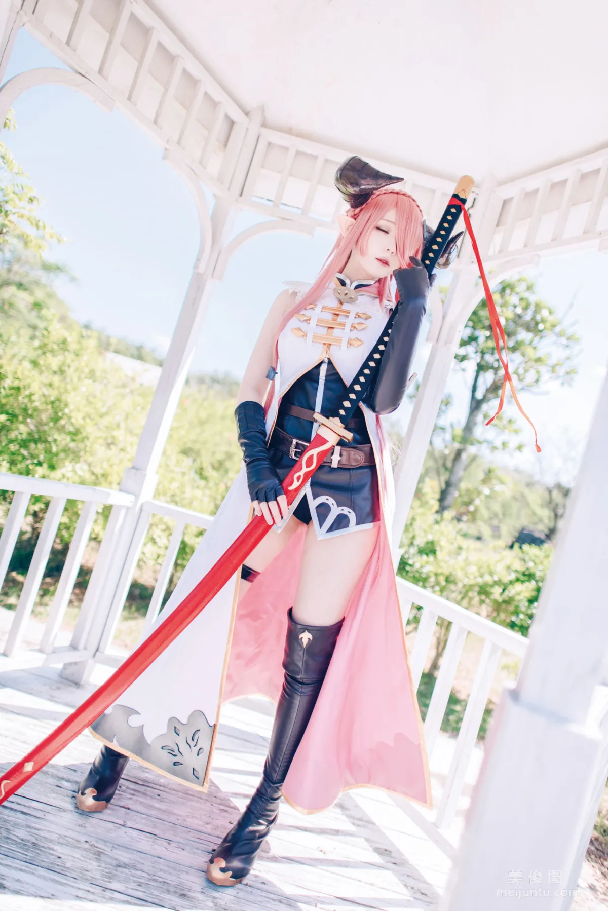 [網紅COSER] 微博妹紙霜月shimo - 碧藍幻想 娜爾梅亞 61