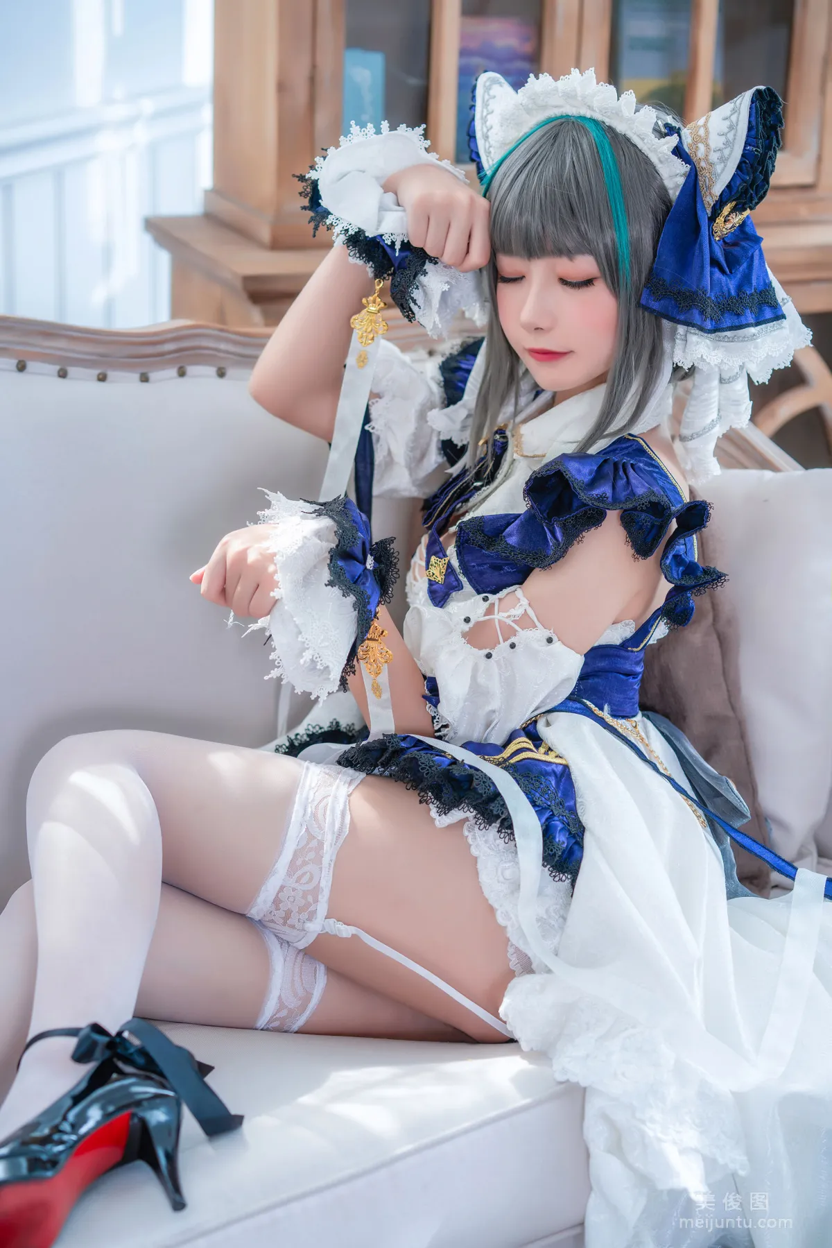 [網紅COSER] 微博妹子Momoko葵葵 - 柴郡 22