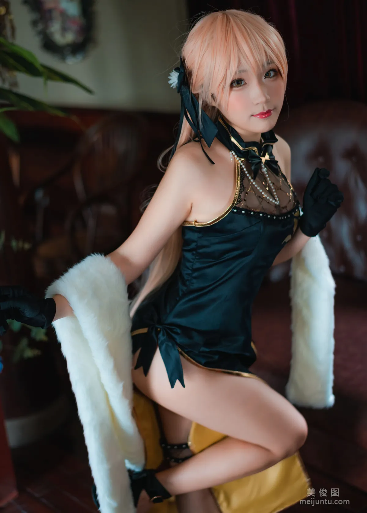 [網紅COSER] Mime彌美 - 少女前線 OTS-14 紫雨心 寫真套圖 2