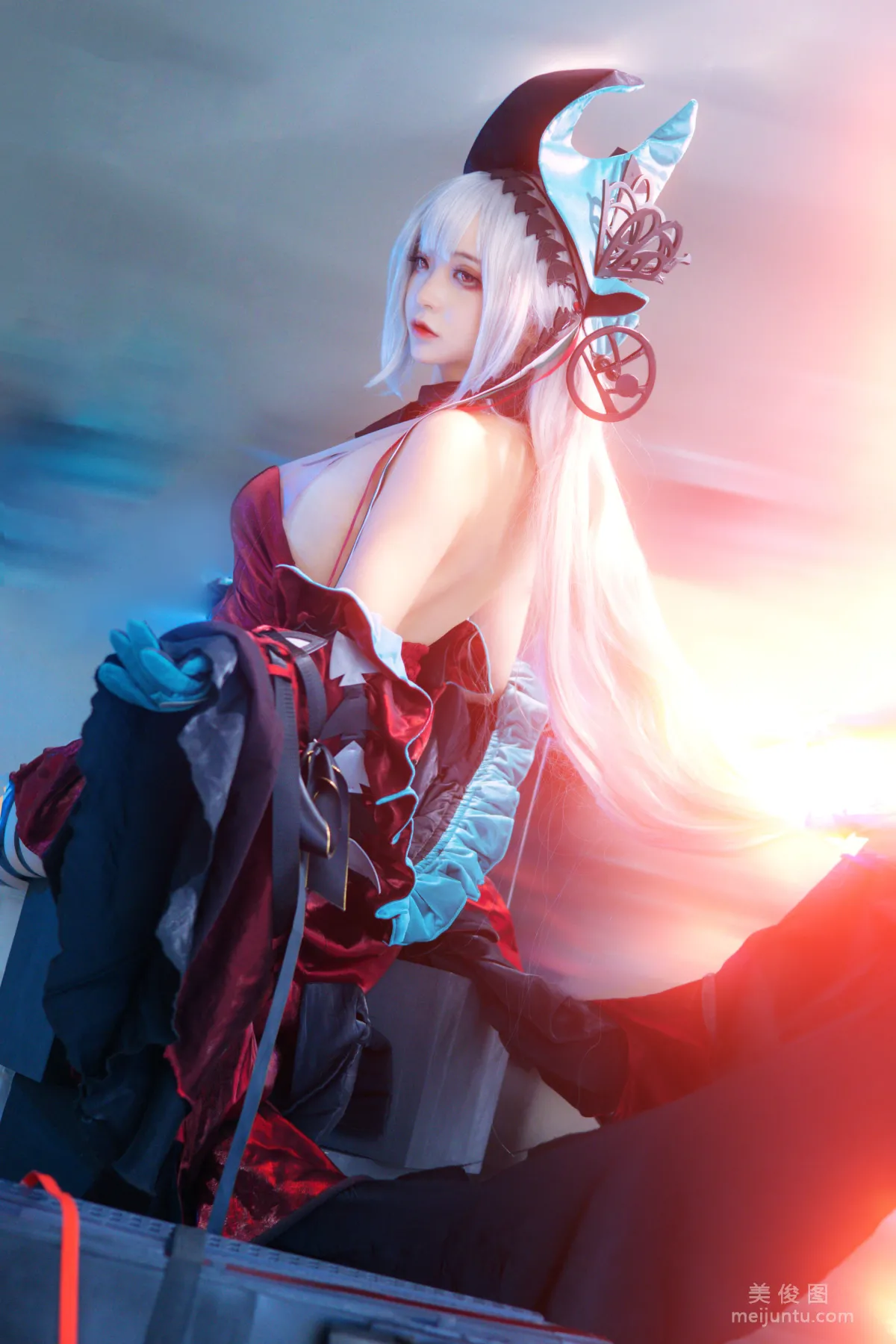 [網紅COSER] 瘋貓ss - 濁心斯卡蒂 9