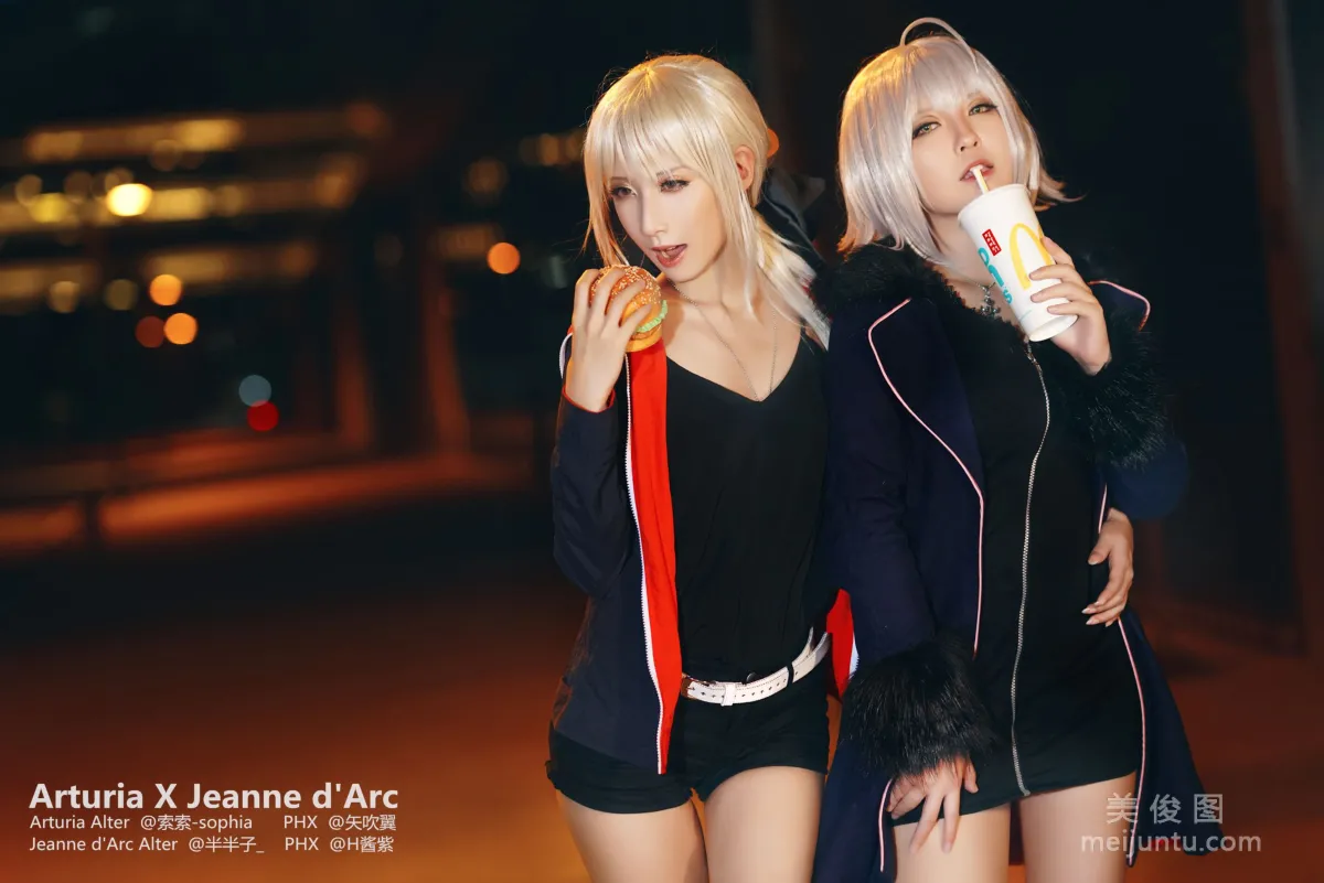 [网红COSER] 半半子&索索sophia - Full set Upscaled4