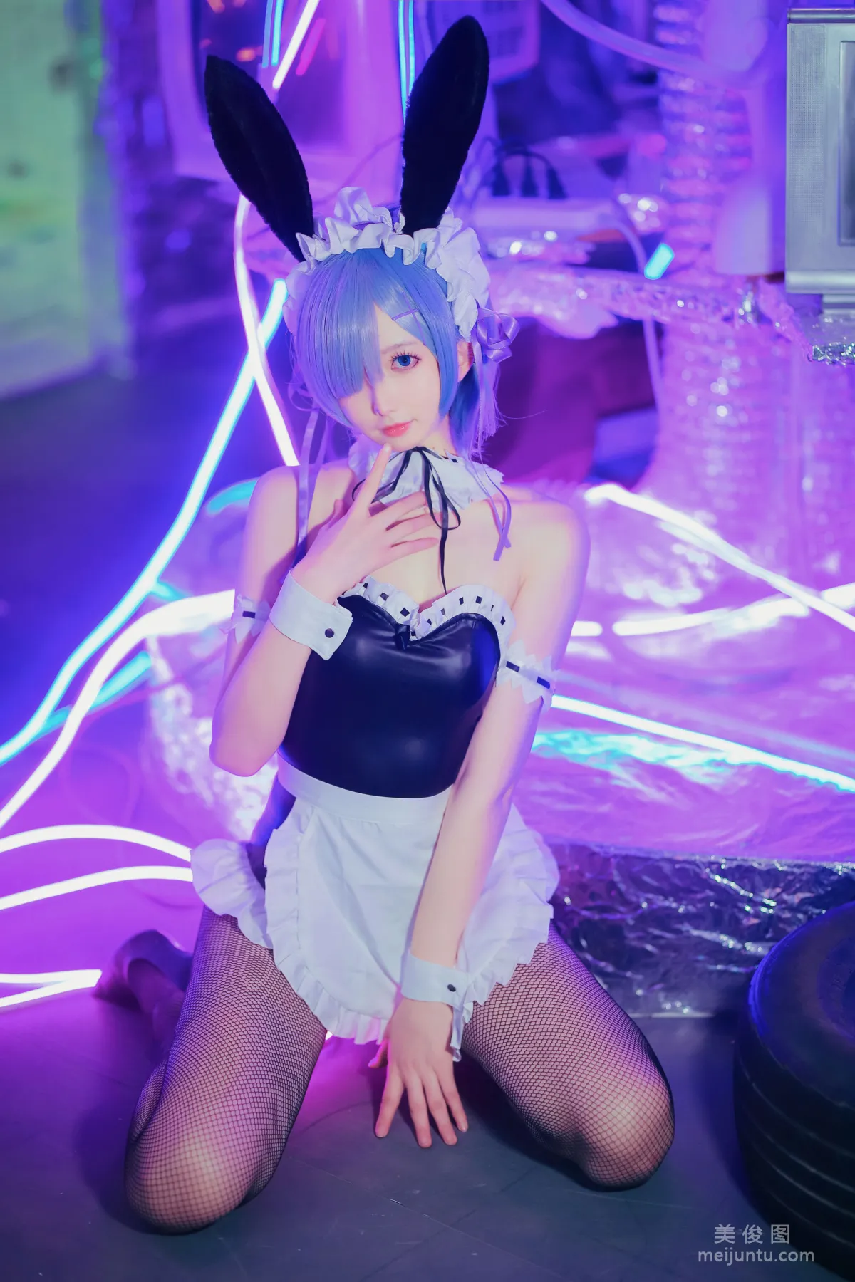 [網紅COSER] 動漫博主封疆疆v - 蕾姆兔女郎 4