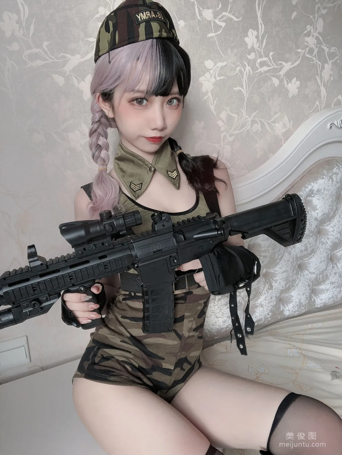 [網紅COSER] 動漫博主果咩醬w - 戰地甜心 19