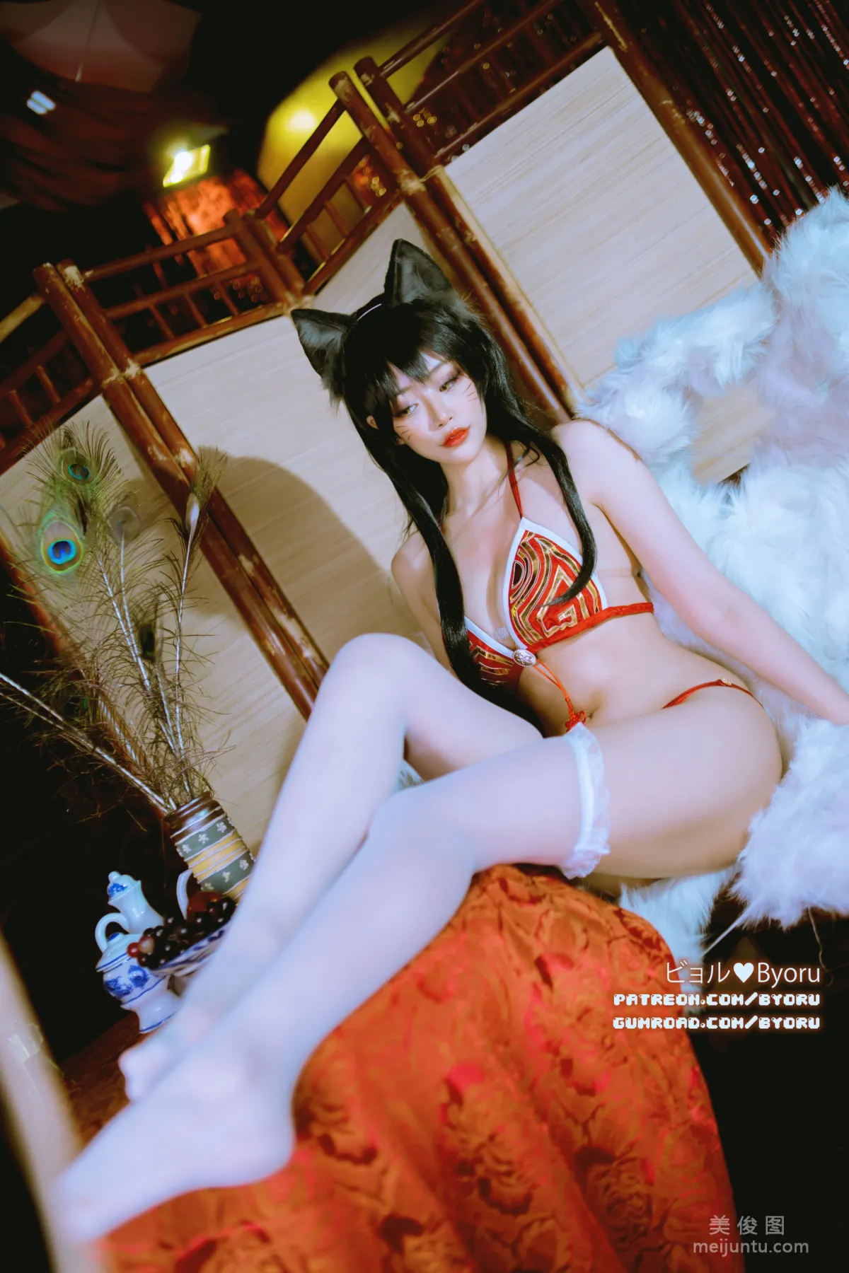 [網紅COSER寫真] 日本性感蘿莉Byoru - 阿狸 3