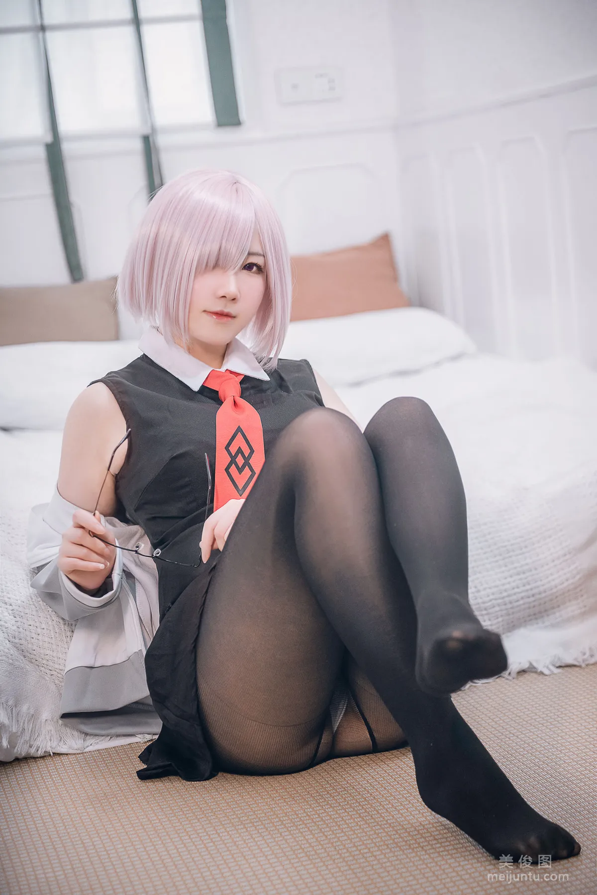 [網紅COSER] 微肉感萌妹是本末末 - 瑪修常服＆貓咪下着 3