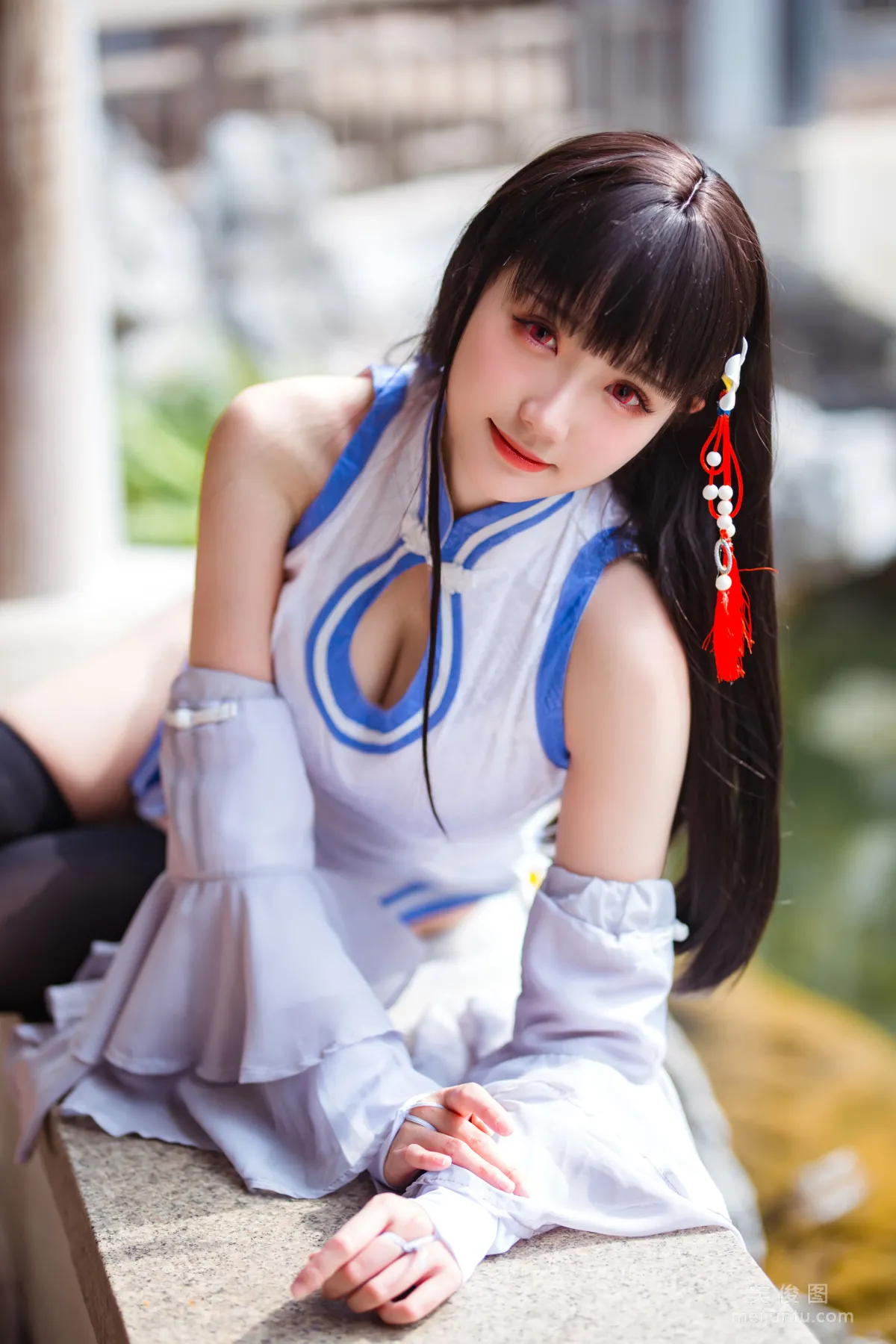 [網紅COSER寫真] Coser瓜希醬福利 - 碧藍航線 逸仙 3