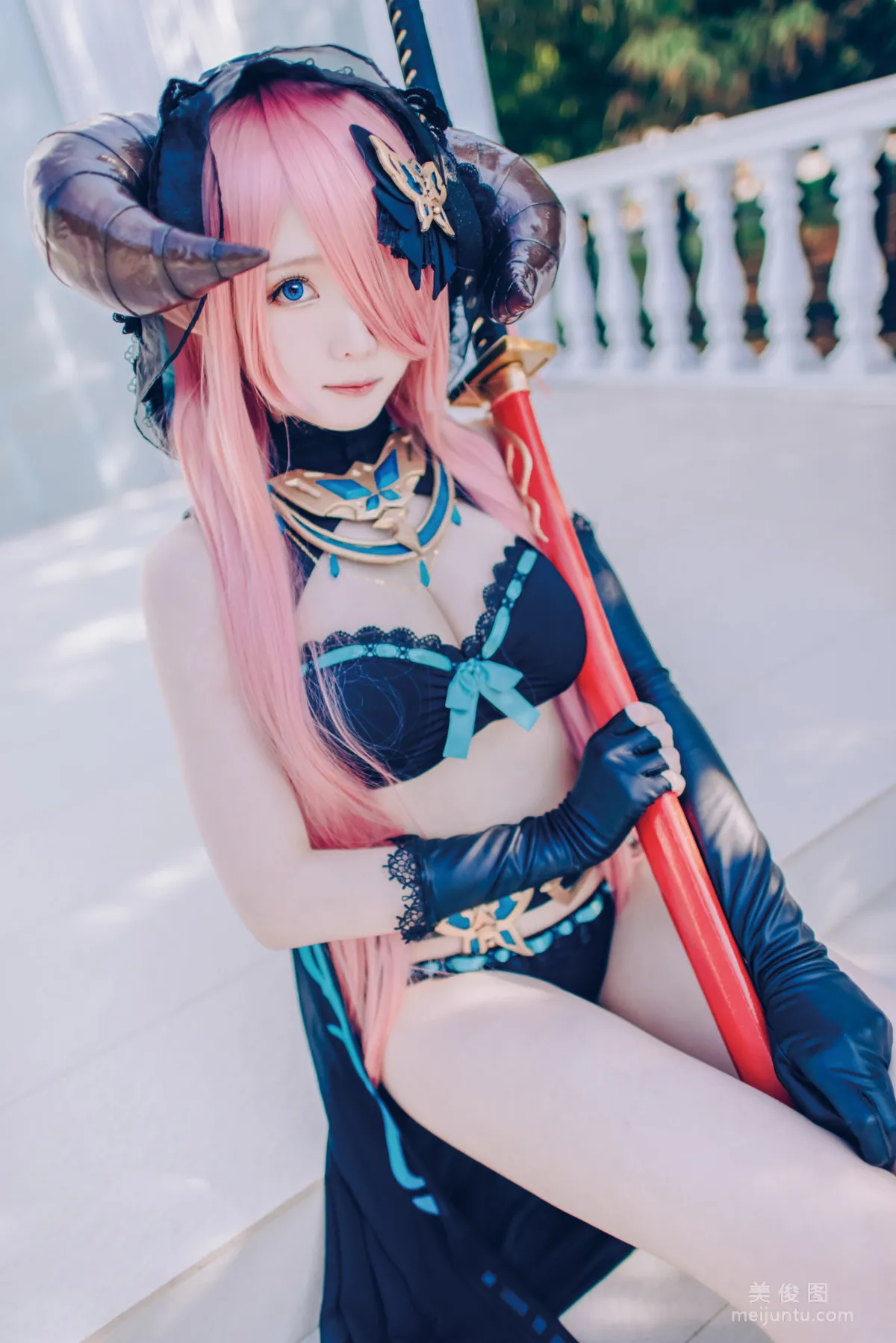 [網紅COSER] 微博妹紙霜月shimo - 碧藍幻想 娜爾梅亞 38