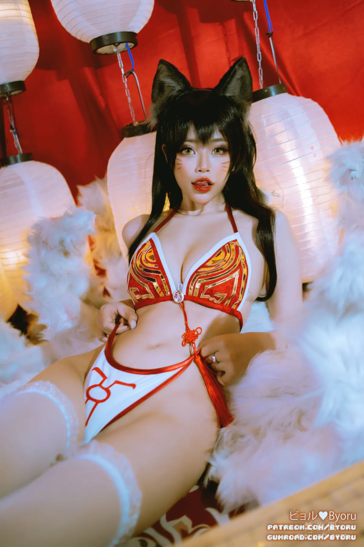 [網紅COSER寫真] 日本性感蘿莉Byoru - 阿狸 24