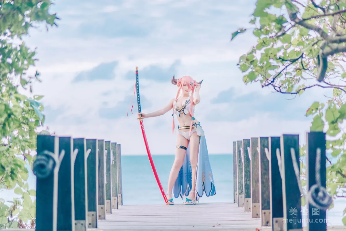 [網紅COSER] 微博妹紙霜月shimo - 碧藍幻想 娜爾梅亞 9