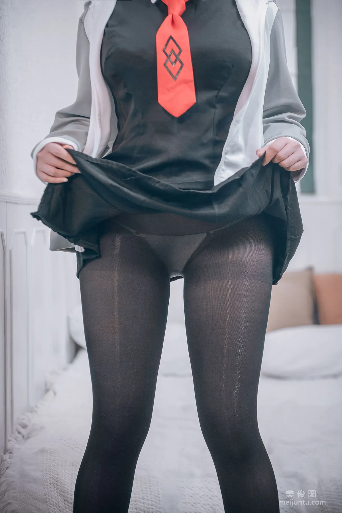 [網紅COSER] 微肉感萌妹是本末末 - 瑪修常服＆貓咪下着 12