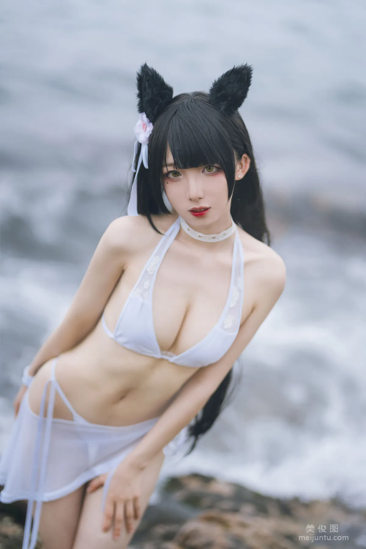 [網紅COSER] 動漫博主封疆疆v - 愛宕泳裝 6