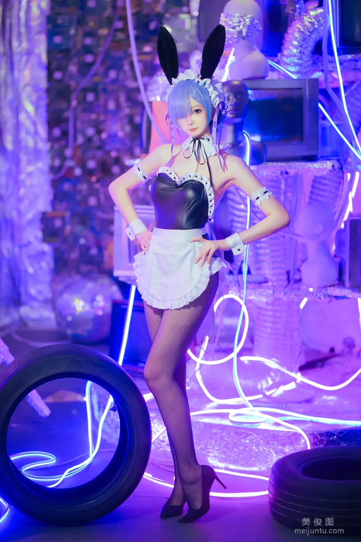 [網紅COSER] 動漫博主封疆疆v - 蕾姆兔女郎 1