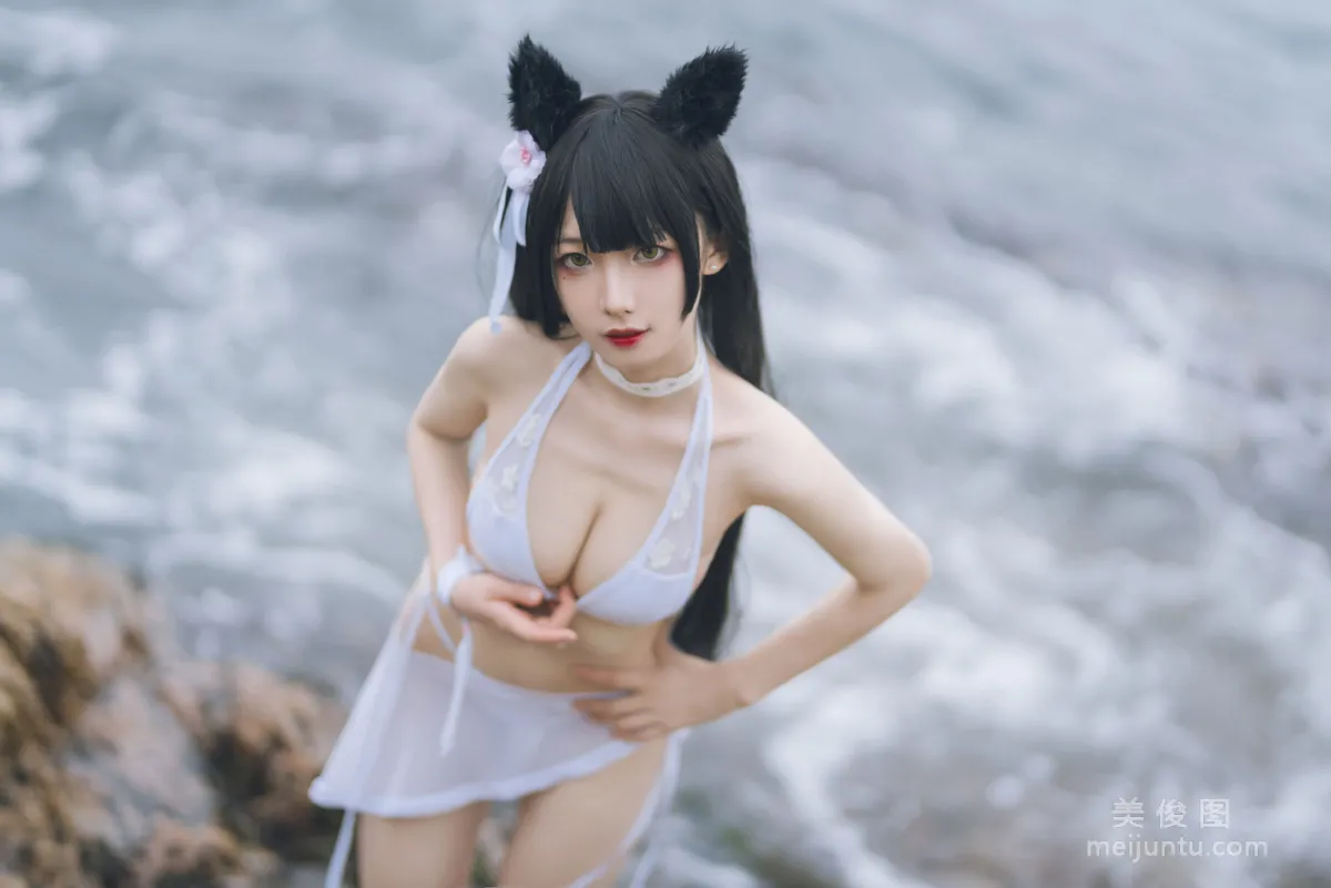 [網紅COSER] 動漫博主封疆疆v - 愛宕泳裝 5