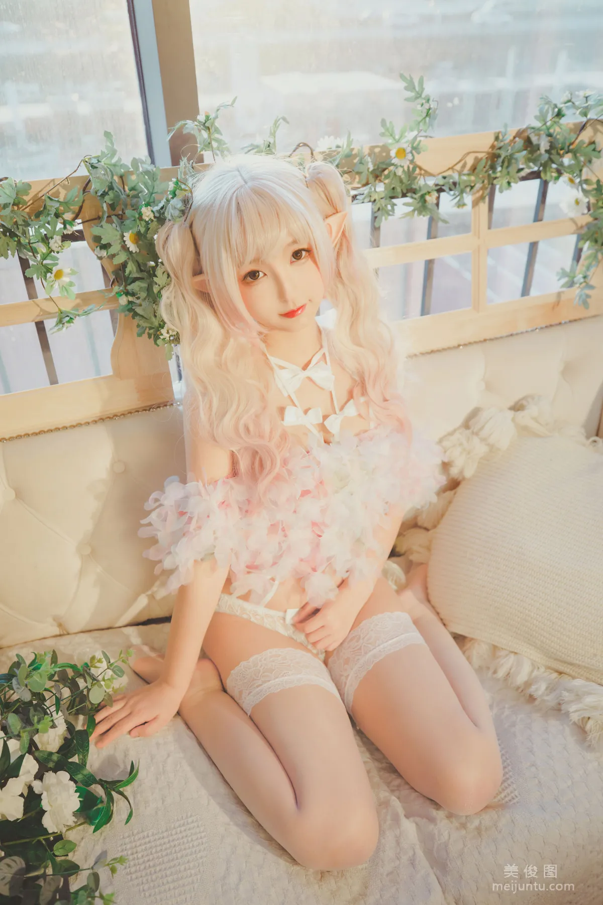 [網紅COSER] 神楽闆真冬 之柔らかい永遠 寫真套圖 120
