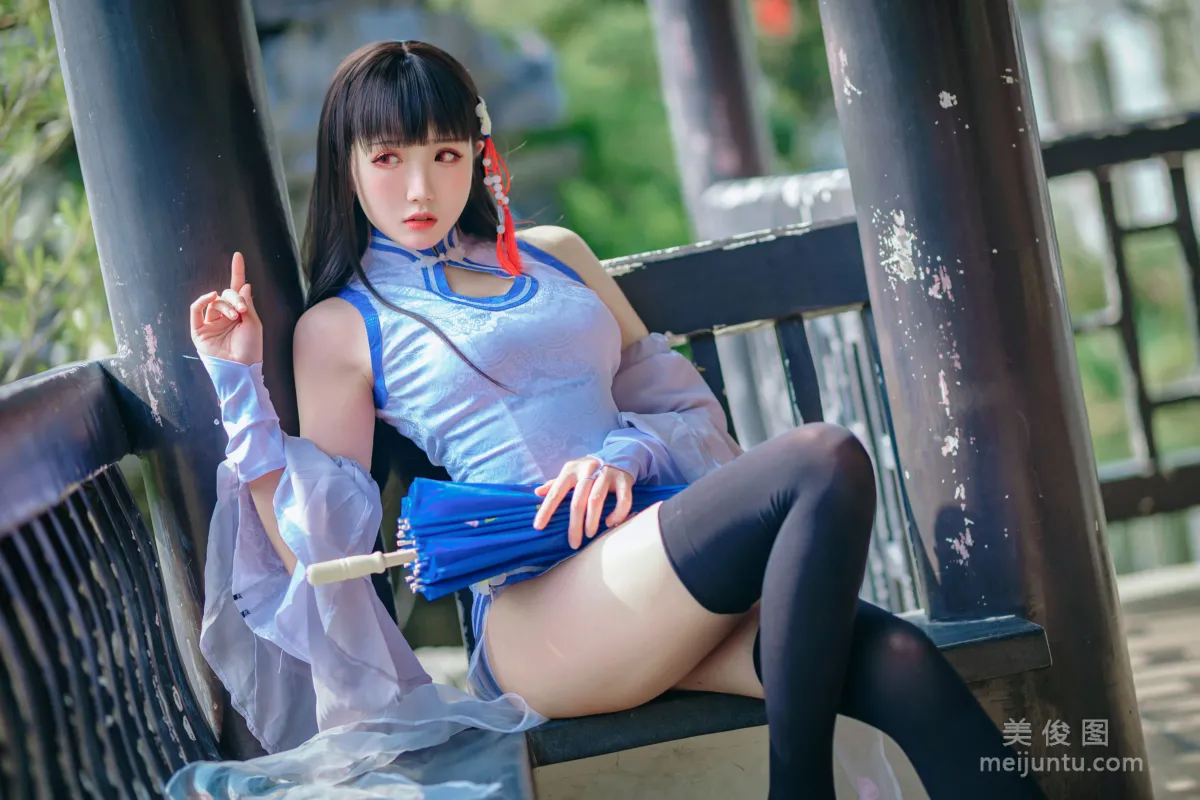 [網紅COSER寫真] Coser瓜希醬福利 - 碧藍航線 逸仙 18
