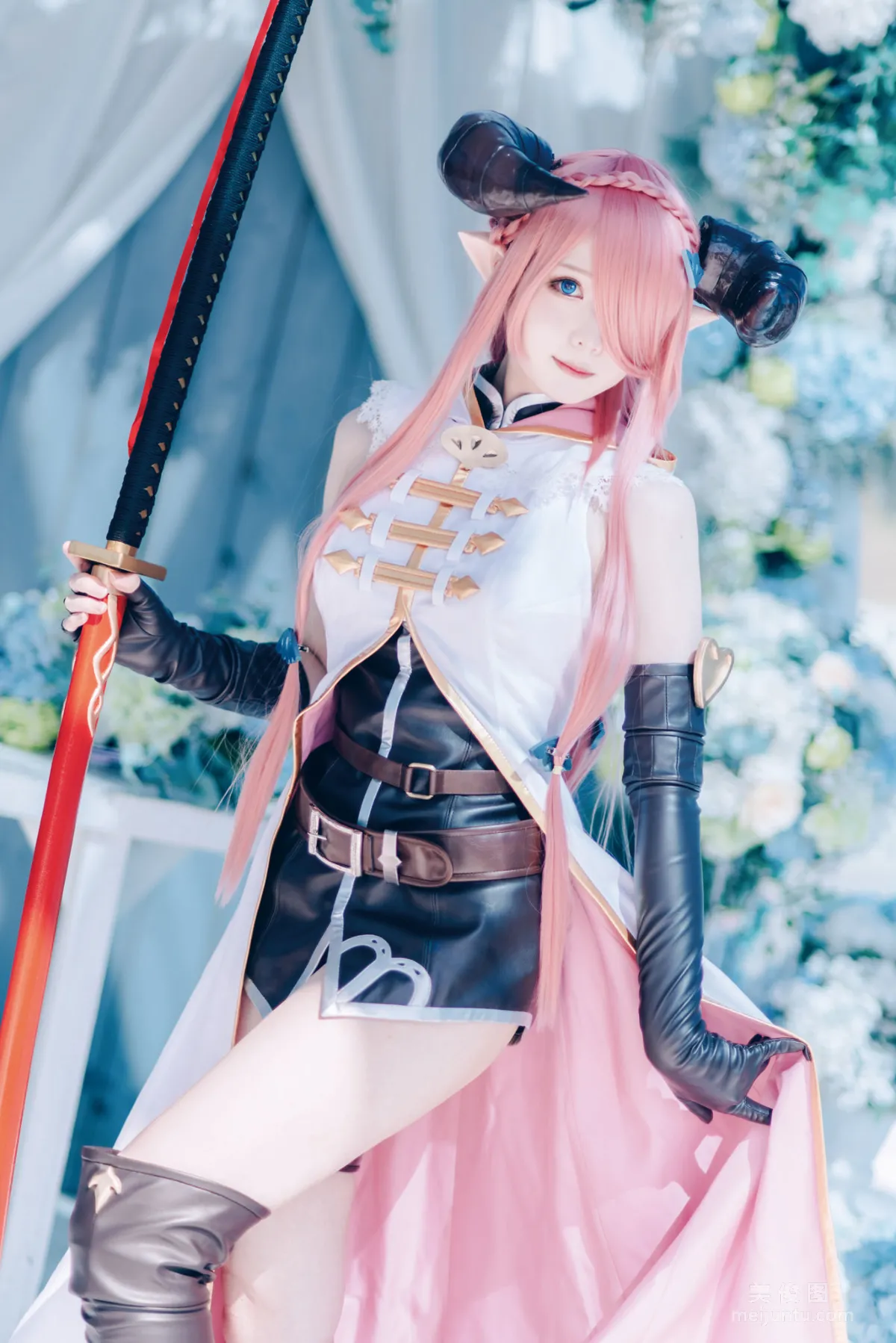 [網紅COSER] 微博妹紙霜月shimo - 碧藍幻想 娜爾梅亞 58