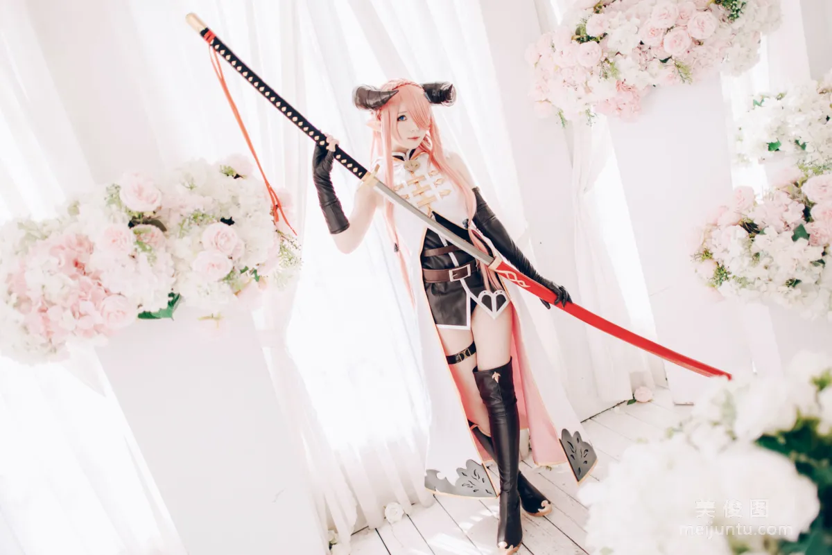 [網紅COSER] 微博妹紙霜月shimo - 碧藍幻想 娜爾梅亞 76