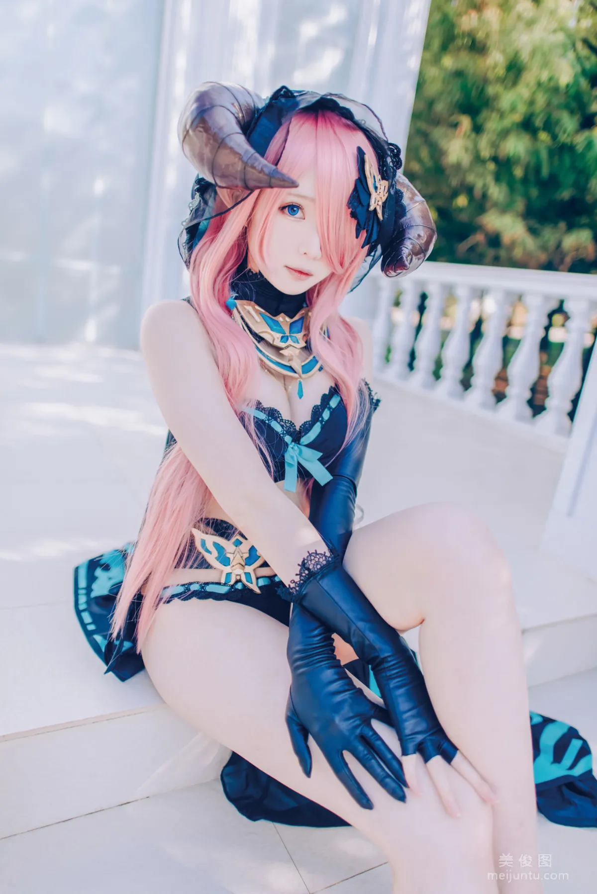 [網紅COSER] 微博妹紙霜月shimo - 碧藍幻想 娜爾梅亞 41