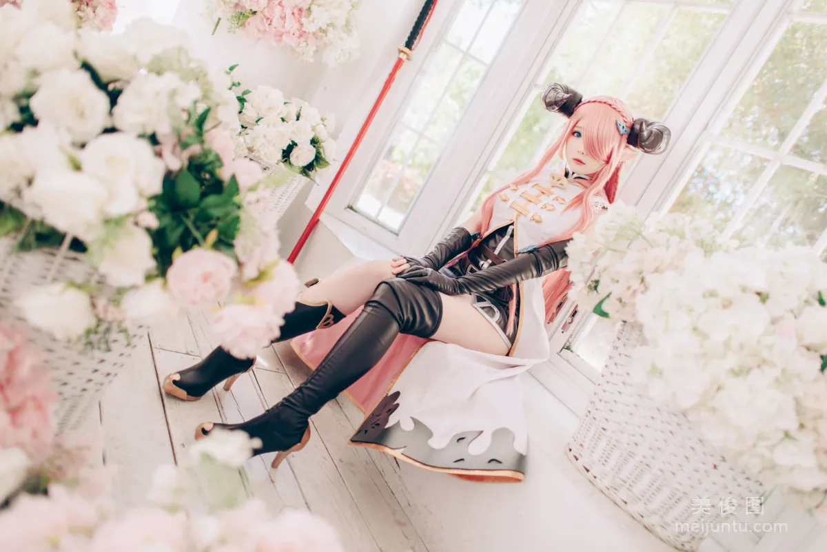 [網紅COSER] 微博妹紙霜月shimo - 碧藍幻想 娜爾梅亞 74