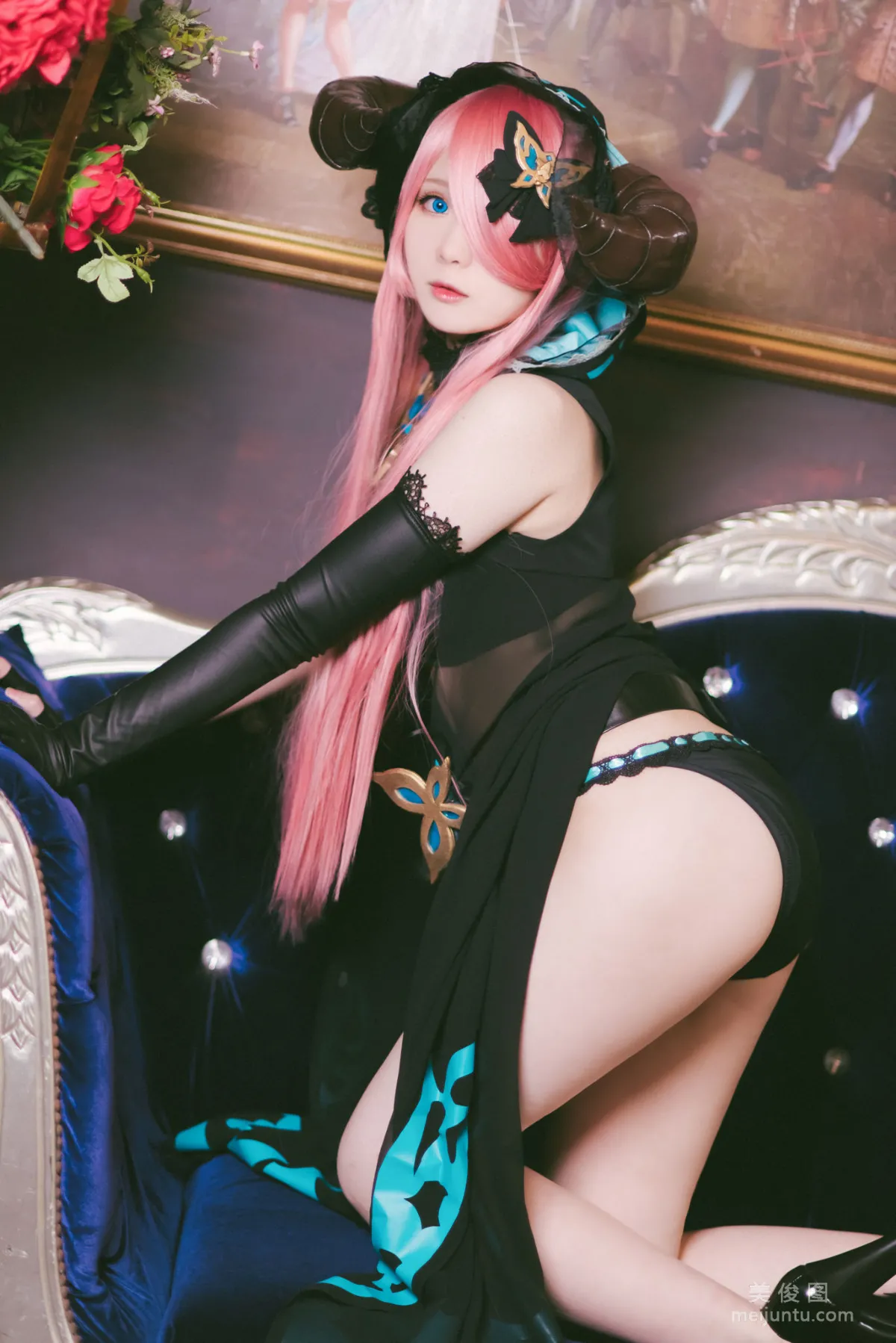 [網紅COSER] 微博妹紙霜月shimo - 碧藍幻想 娜爾梅亞 35