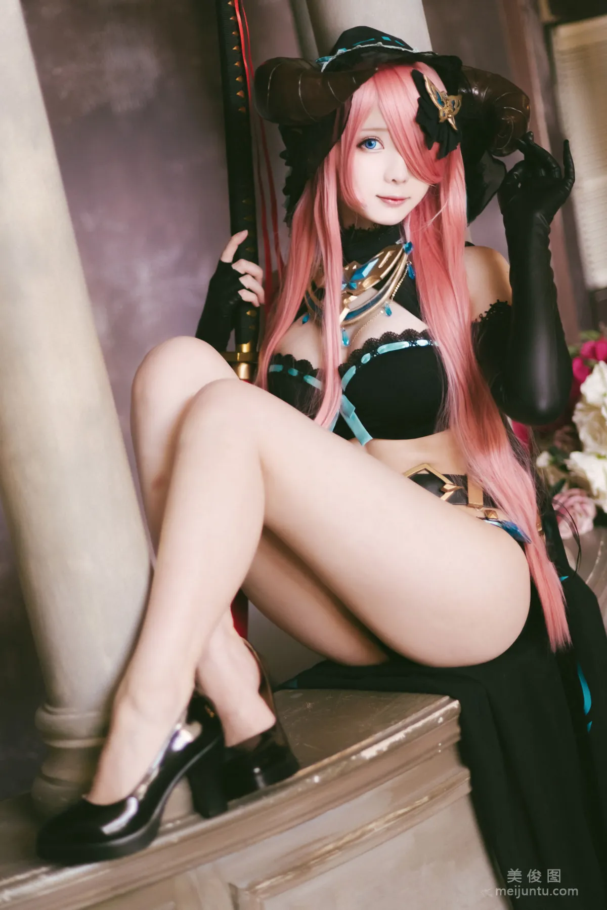 [網紅COSER] 微博妹紙霜月shimo - 碧藍幻想 娜爾梅亞 30