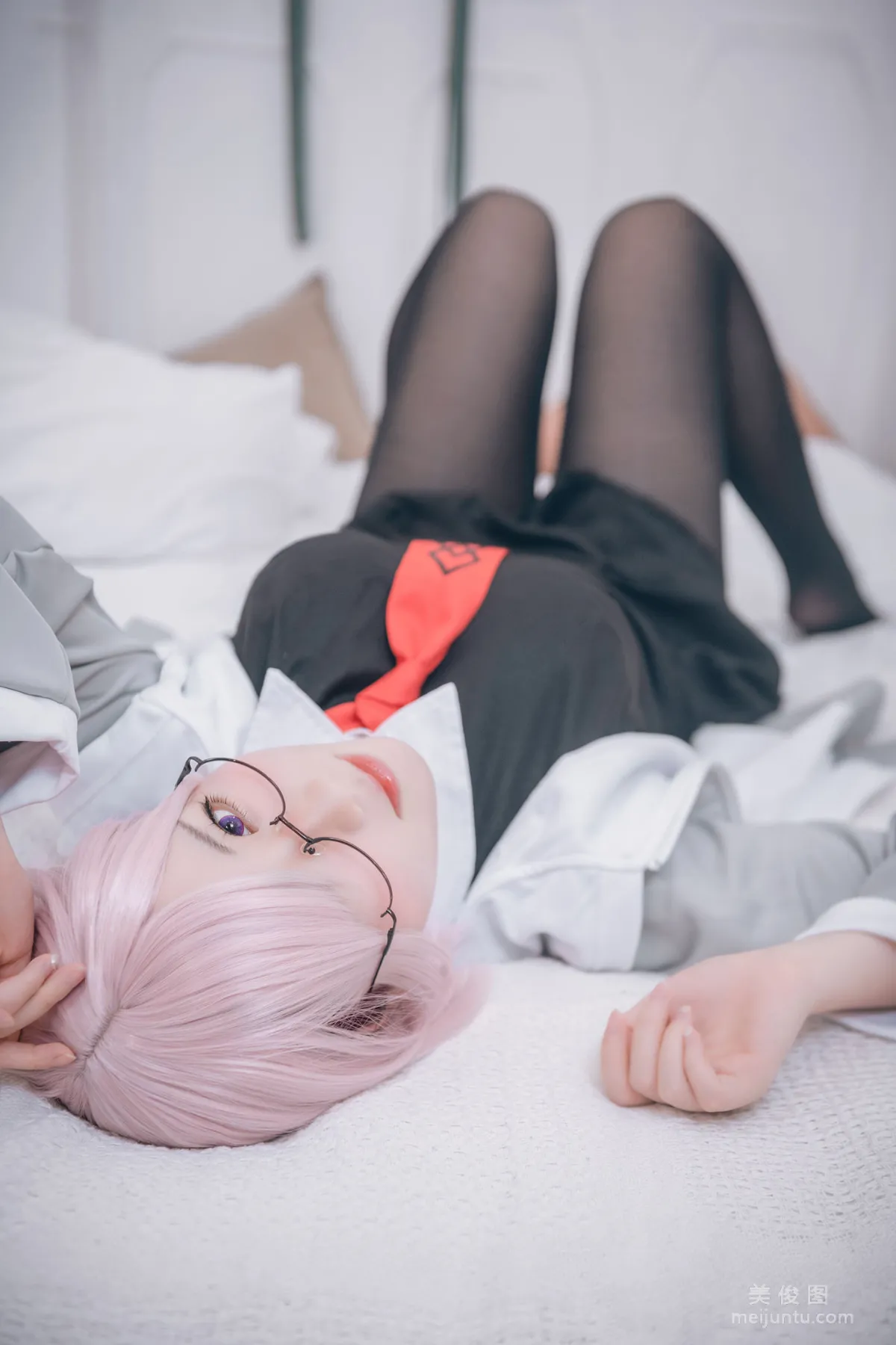 [網紅COSER] 微肉感萌妹是本末末 - 瑪修常服＆貓咪下着 7