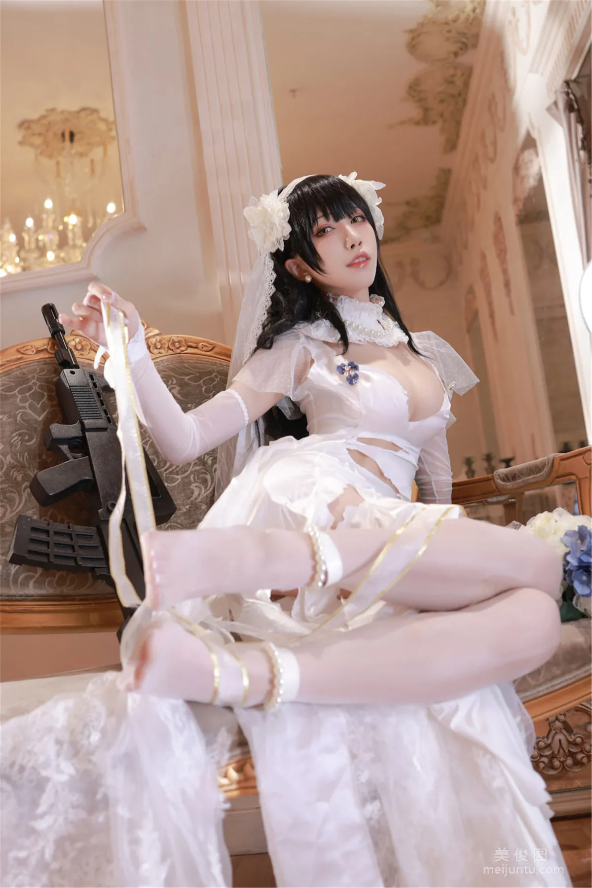 [網紅COSER] 動漫博主水淼aqua - 少女前線 OTS14 ＆Type95 34