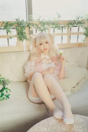 [網紅COSER] 神楽闆真冬 之柔らかい永遠  寫真套圖