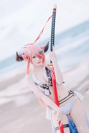 [網紅COSER] 微博妹紙霜月shimo - 碧藍幻想 娜爾梅亞