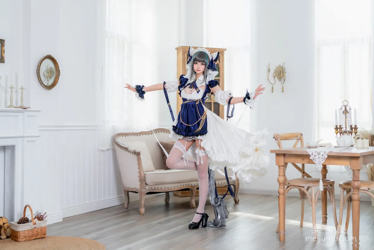 [網紅COSER] 微博妹子Momoko葵葵 - 柴郡 24