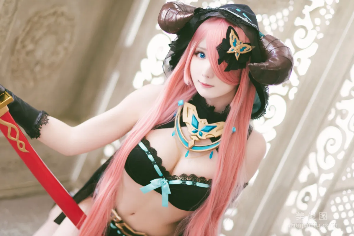 [網紅COSER] 微博妹紙霜月shimo - 碧藍幻想 娜爾梅亞 28