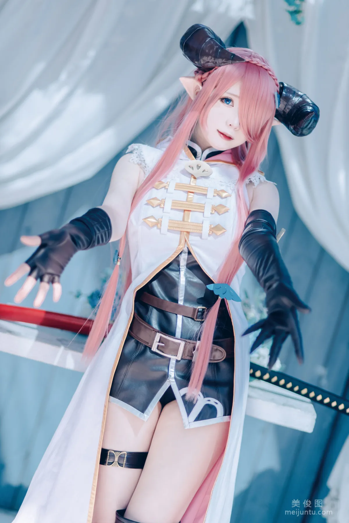 [網紅COSER] 微博妹紙霜月shimo - 碧藍幻想 娜爾梅亞 52