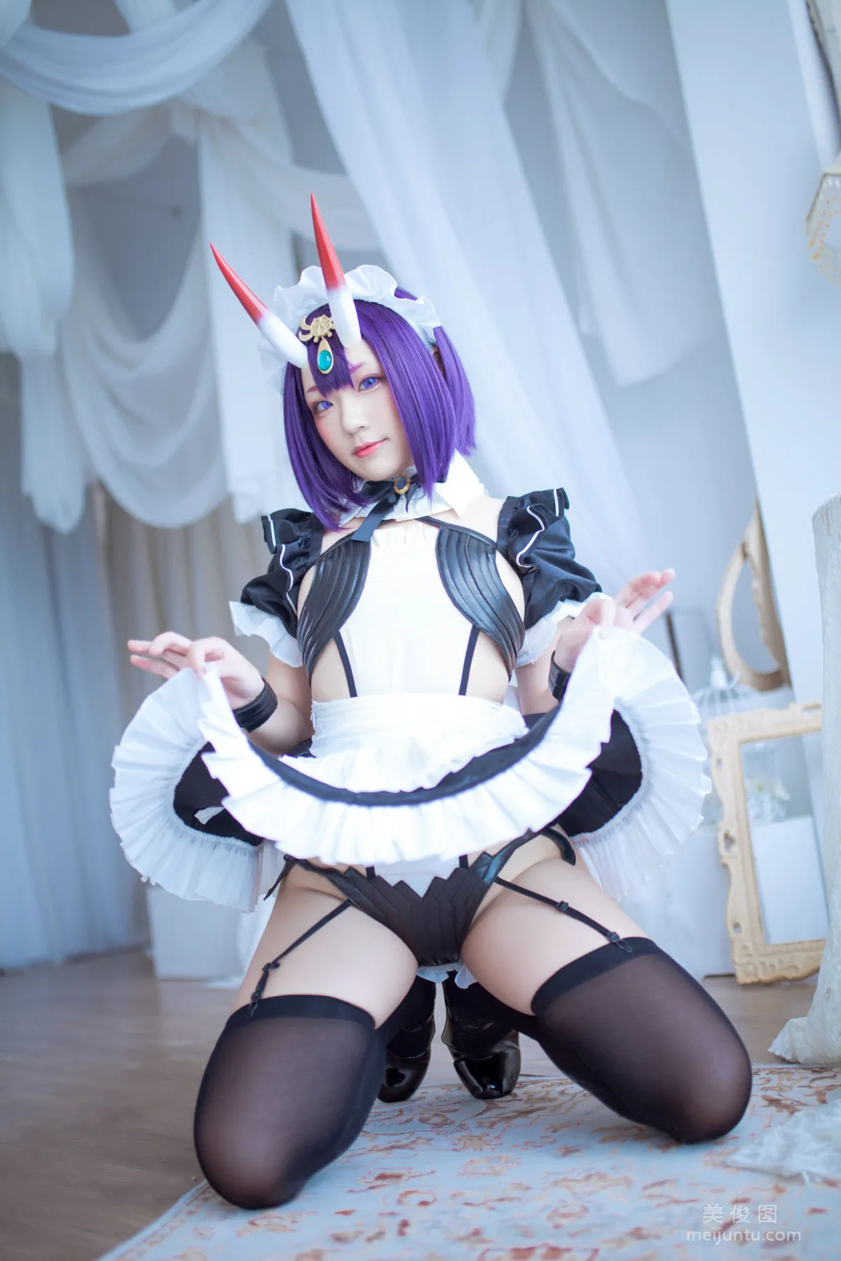 [網紅COSER] 動漫博主Mime彌美 - 酒呑童子女仆 13