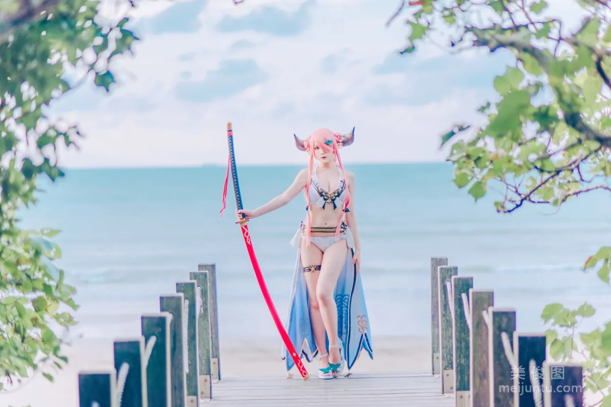 [網紅COSER] 微博妹紙霜月shimo - 碧藍幻想 娜爾梅亞 8