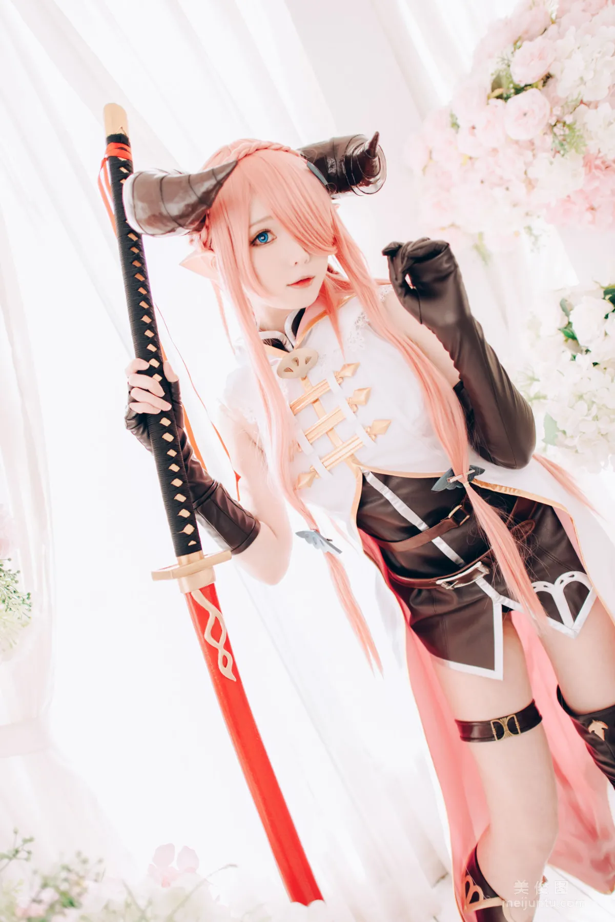 [網紅COSER] 微博妹紙霜月shimo - 碧藍幻想 娜爾梅亞 65