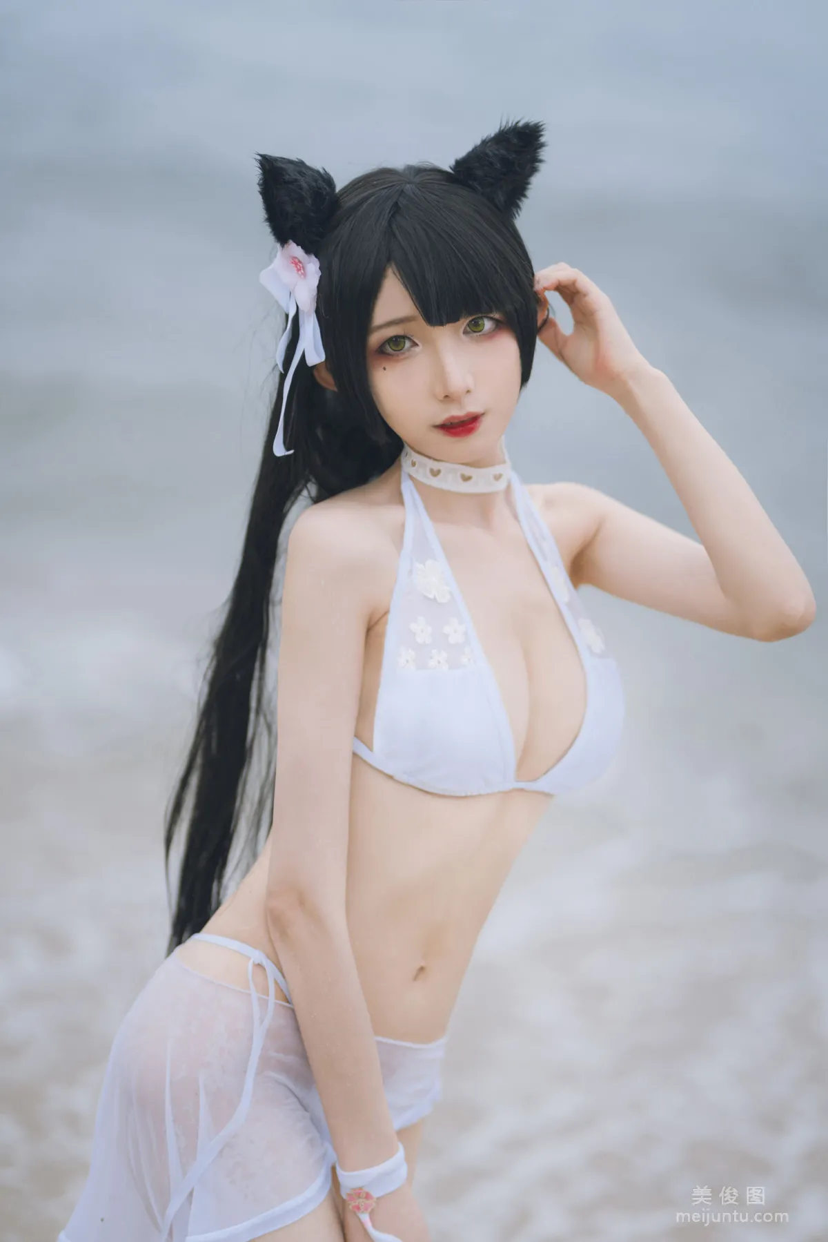 [網紅COSER] 動漫博主封疆疆v - 愛宕泳裝 13
