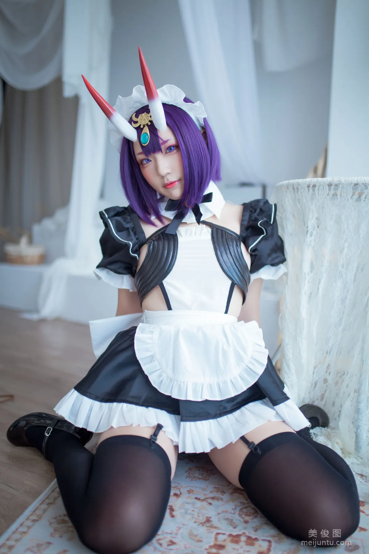 [網紅COSER] 動漫博主Mime彌美 - 酒呑童子女仆 11