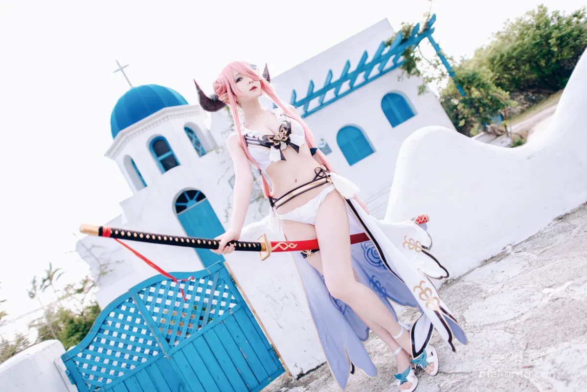 [網紅COSER] 微博妹紙霜月shimo - 碧藍幻想 娜爾梅亞 18