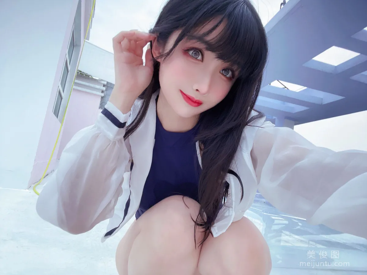 [網紅COSER] rioko涼涼子 - 天台競泳 11