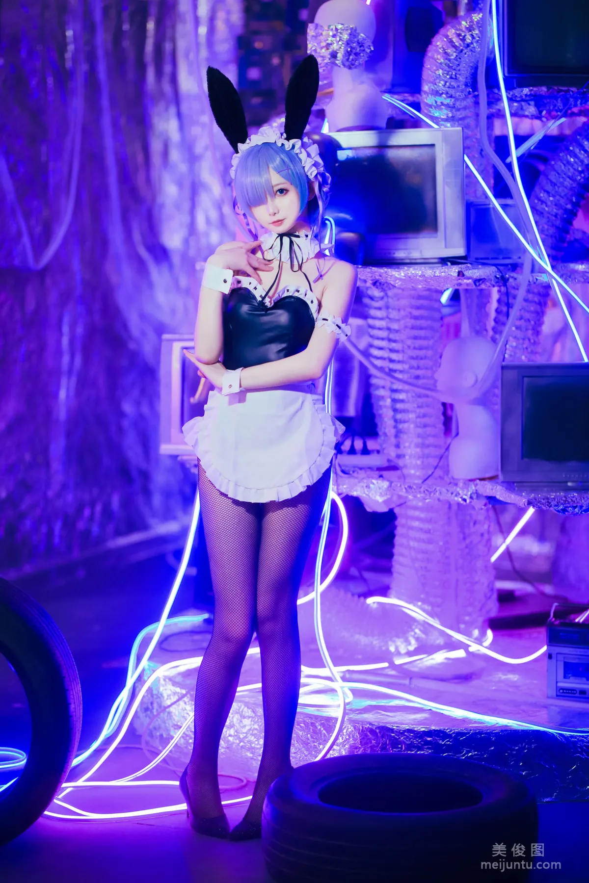 [網紅COSER] 動漫博主封疆疆v - 蕾姆兔女郎 16