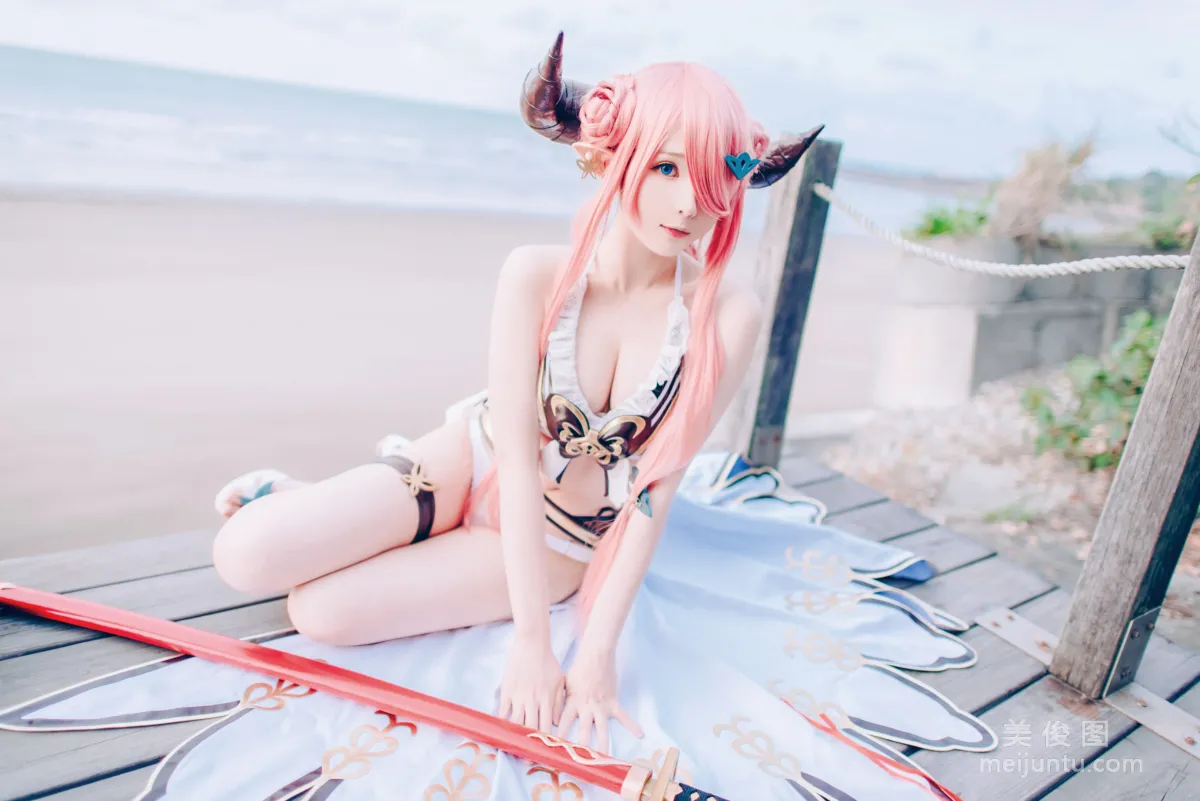 [網紅COSER] 微博妹紙霜月shimo - 碧藍幻想 娜爾梅亞 5